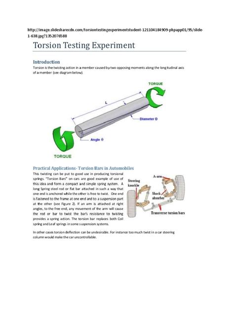 torsion test pdf